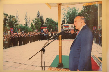 Goranboyda, “2023-cü il-Heydər Əliyev ili” ilə bağlı, “Heydər Əliyev Goranboyda-13 sentyabr 2002-ci il”  mövzusunda kofrans keçirildi.