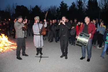 Goranboyun Tap Qaraqoyunlu kəndində od çərşənbəsi təmtaraqla qeyd edildi.