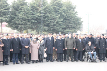 Goranboyda 20 yanvar faciəsinin 35-ci ildönümü ilə bağlı, anım tədbiri keçirildi