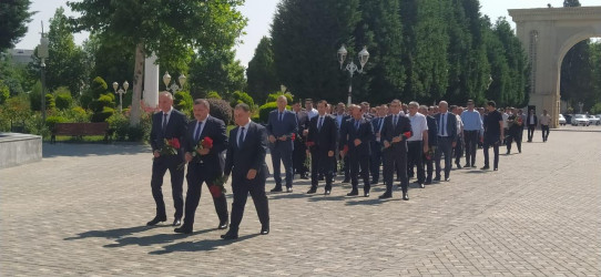 Goranboyda “Su təsərrüfatı və meliorasiya işçiləri günü” ilə bağlı tədbir keçirildi