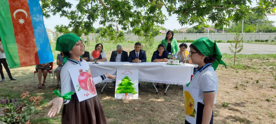 "Yaşıl dünya naminə həmrəylik ili" ilə bağlı Dəliməmmədli şəhər tam orta məktəbində tədbir keçirildi.