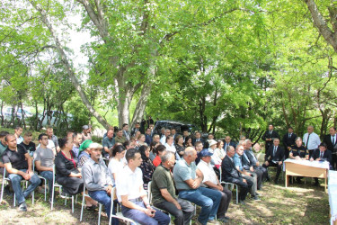 Goranboyda növbəti səyyar qəbul Rus Borisi kəndində keçirildi