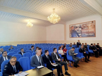 Goranboy rayon İcra Hakimiyyətində Aparat iclası keçirildi