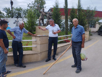 Goranboyda, daşınmaz əmlakın icbari sığortası ilə bağlı,  yerlərdə vətəndaşlarla fərdi qaydada görüşlər keçirilir, maarifləndirmə işi aparılır