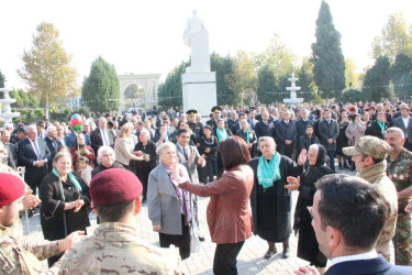 Goranboyda “8 noyabr-Zəfər Günü” ilə bağlı ümumrayon tədbiri keçirildi