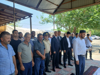 Qaramusalı kəndində şəhid anasının dəfn mərasimi keçirildi