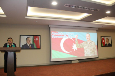 Goranboyda  “Azadlığın Nidası-Suverenlik Günü” adlı tədbir keçirildi