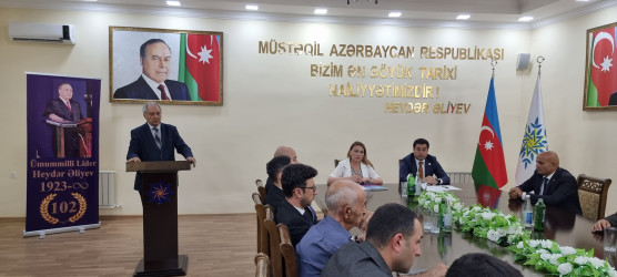 Goranboyda “14 iyul 1969-cu il - Tərəqqi yolunun başlanğıcı”  adlı tədbir keçirildi