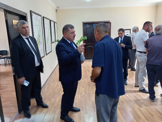 Goranboy rayon İcra Hakimiyyətində vətəndaşların müraciətləri dinlənildi