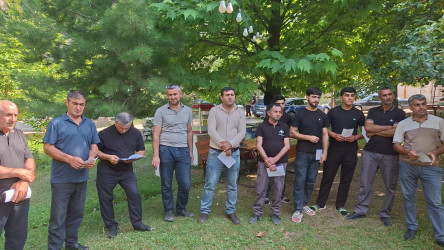 Goranboyda meşə yanğınlarının qarşısının alınması istiqamətində maarifləndirici tədbir keçirildi