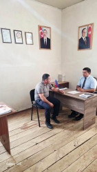 Goranboyda vətəndaş qəbulları davam edir
