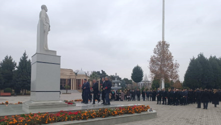 Goranboyda Ümummilli Lider Heydər Əliyevin anım günü ilə bağlı ümumrayon tədbiri keçirildi