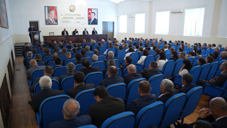 Goranboy Rayon İcra Hakimiyyəti başçısı yanında Şuranın növbəti iclası keçirildi