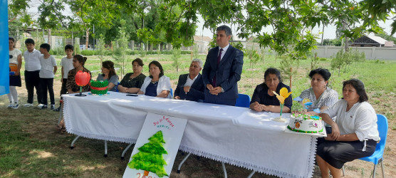 "Yaşıl dünya naminə həmrəylik ili" ilə bağlı Dəliməmmədli şəhər tam orta məktəbində tədbir keçirildi.