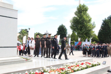 Goranboyda 15  iyun – Milli Qurtuluş günü münasibəti ilə tədbir keçirildi
