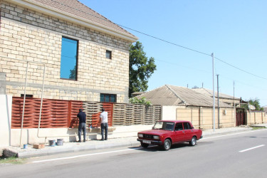 Goranboyda genişmiqyaslı abadlıq və yenidənqurma işləri davam etdirilir