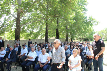 Goranboy rayonunun  Hazırəhmədli  kəndində səyyar qəbul keçirildi.