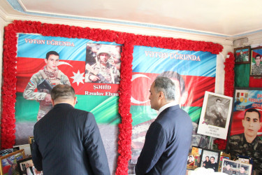 Goranboyda icra başçısı şəhid anasının müraciətini yerində araşdırdı