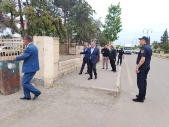Goranboyda abadlıq və yenidənqurma işləri davam etdirilir