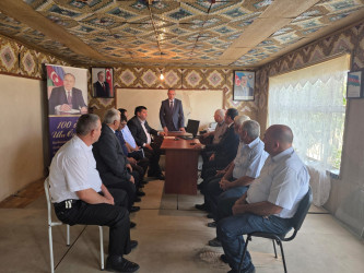 Səyyar qəbulda olunan müraciətlər araşdırılaraq həlli üçün operativ tədbirlər görülür
