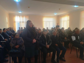 Goran qəsəbəsində səyyar qəbul keçirildi