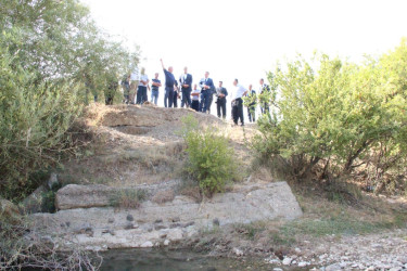 İcra Başçısı Qarqucaq və Şəfibəyli kəndlərində əhalini narahat edən problemləri yerində araşdırdı