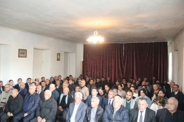 Goranboyda növbəti səyyar qəbul Nizami kəndində keçirildi
