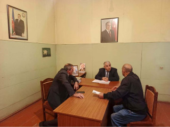Goranboyda vətəndaş qəbulları davam edir