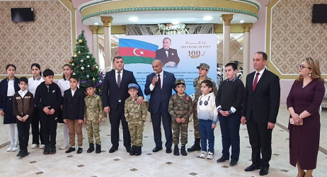 Goranboyda,  “Heydər Əliyev İli” çərçivəsində  xüsusui qayğıya ehtiyacı olan uşaqların iştirakı ilə tədbir keçirildi.
