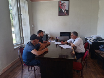 Goranboyda vətəndaş qəbulları davam edir