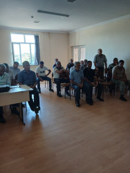 Goranboy rayonunun Əlirzalı kəndində 2026–2030-cu illər üçün Dövlət Proqramının icrası ilə bağlı marifləndirici görüş keçirildi