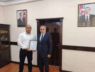 Goranboyu təmsil edən idmançı final yarışından medalla qayıdıb