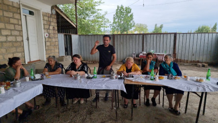 Goranboyda şəhid ailələri və müharibə iştirakçıları ilə görüşlər davam etdirilir, onların sosial qayğıları yerində öyrənilir, həlli ilə bağlı müvafiq tədbirlər həyata keçirilir.