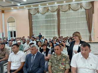 Goranboyda növbəti səyyar qəbul Muzdurlar kəndində keçirildi