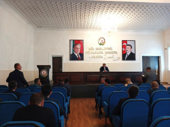 Goranboy rayon İcra Hakimiyyətində aparat iclası keçirildi