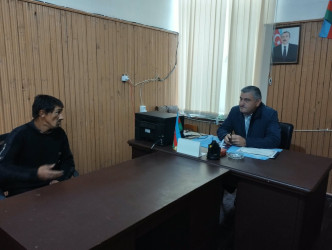 Goranboyda vətəndaş qəbulları davam edir