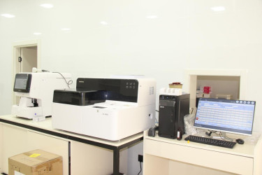 Goranboy şəhərində yeni inşa edilmiş Sağlamlıq Klinikası müasir tələblərə cavab verir