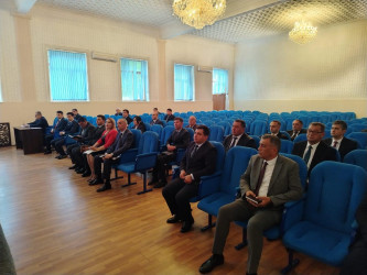 Goranboy rayon İcra Hakimiyyətində aparat iclası keçirildi