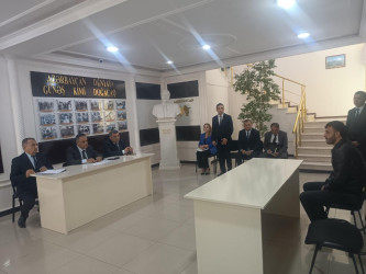 Goranboy rayon İcra Hakimiyyətində İcra Başçısı vətəndaşların müraciətlərini dinlədi