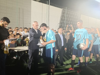 Goranboy rayonunda şəhər, qəsəbə və kənd komandaları arasında keçirilən futbol turnirinə yekun vuruldu