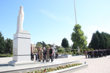 Goranboyda Ümummilli Lider Heydər Əliyevin 103-cü ildönümü ilə bağlı ümumrayon tədbir keçirildi