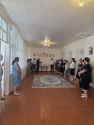 Goranboyda yazıçı, nasir və publisist İsmayıl Qarayevin ev-muzeyini ziyarət olundu