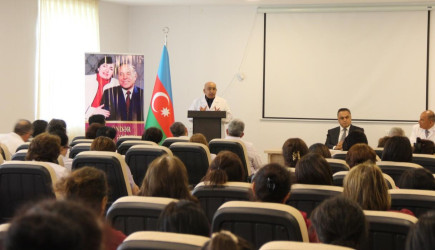 Goranboyda görkəmli oftalmoloq alim, akademik Zərifə xanım Əliyevanın doğum günü ilə bağlı tədbir keçirildi
