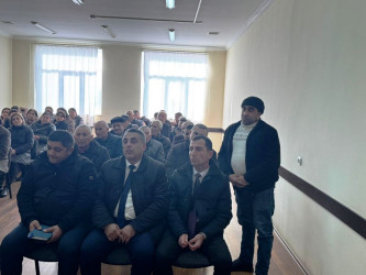 Goranboyda inzibati ərazi dairəsi üzrə nümayəndəliklərdə hesabat iclasları keçirildi