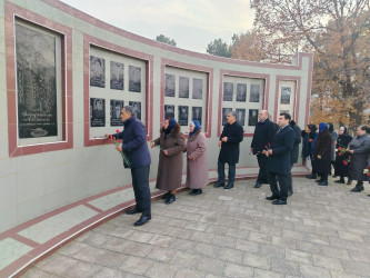 Goranboyda şəhid Milli Qəhrəman Niyazi Aslanovun doğum günündə xatirəsi anıldı