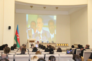 Goranboyda Ümummilli Lider Heydər Əliyevin 103-cü ildönümü ilə bağlı "Vətənə, xalqa həsr edilən ömür" mövzusunda konfrans keçirildi