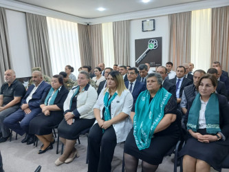 Goranboyda Dövlət Suverenliyi Günü ilə bağlı tədbir keçirildi