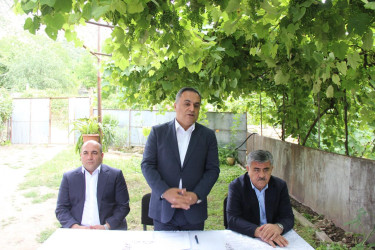 Erkeç kəndində səyyar qəbul keçirildi