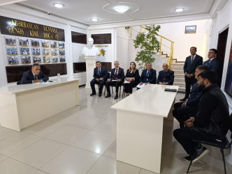 Goranboy rayon İcra Hakimiyyətində vətəndaşlar qəbul edildi, müraciətləri dinlənildi