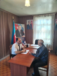 Goranboyda vətəndaş qəbulları davam edir